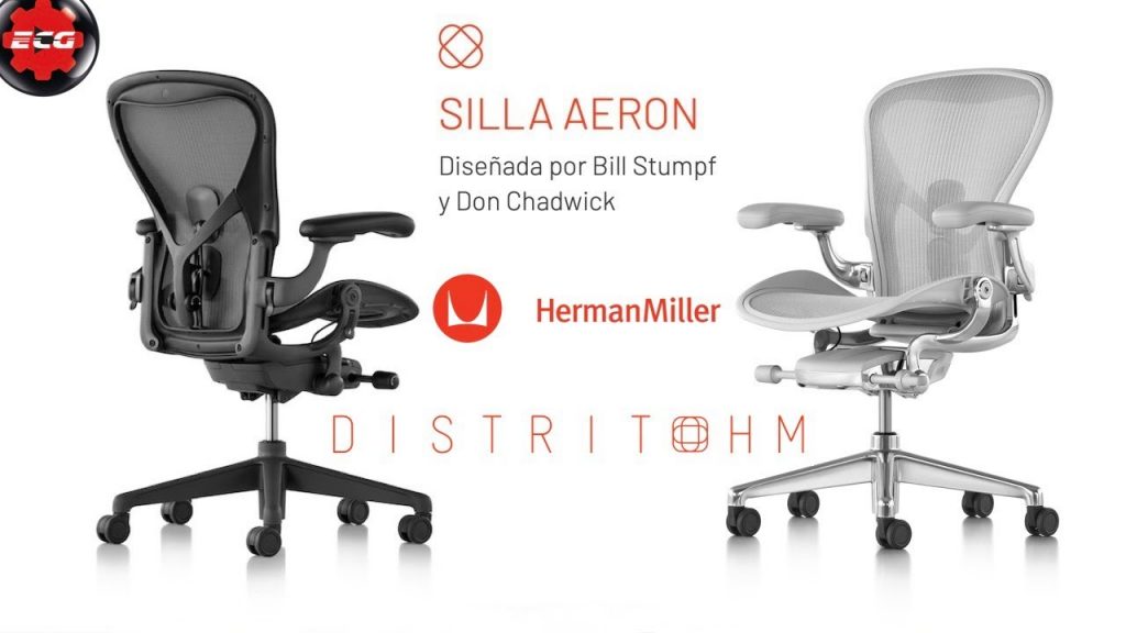 LA MEJOR SILLA ERGONÓMICA (AERON de Herman Miller)